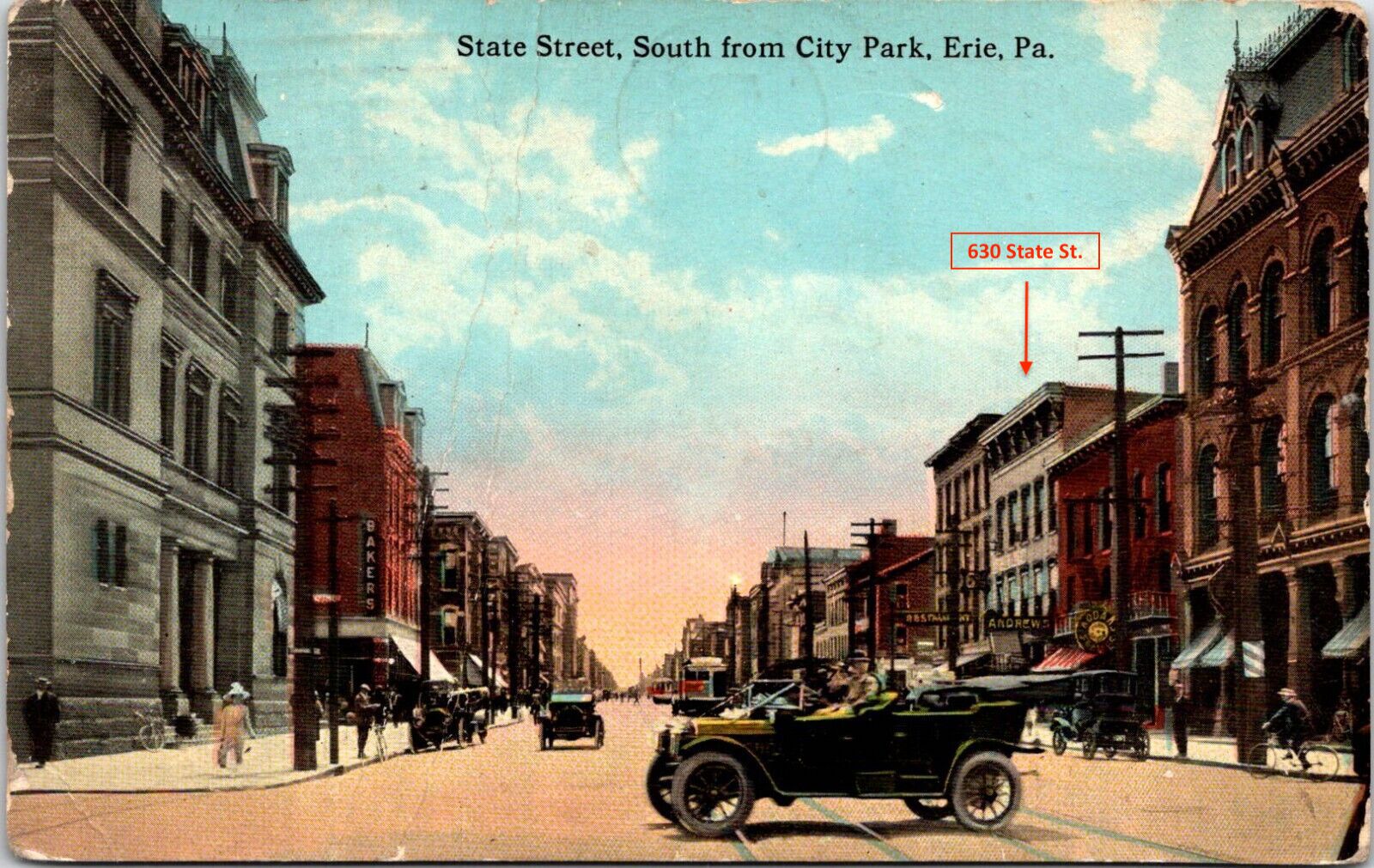 3. Dr. P. Halls office at 630 State St.