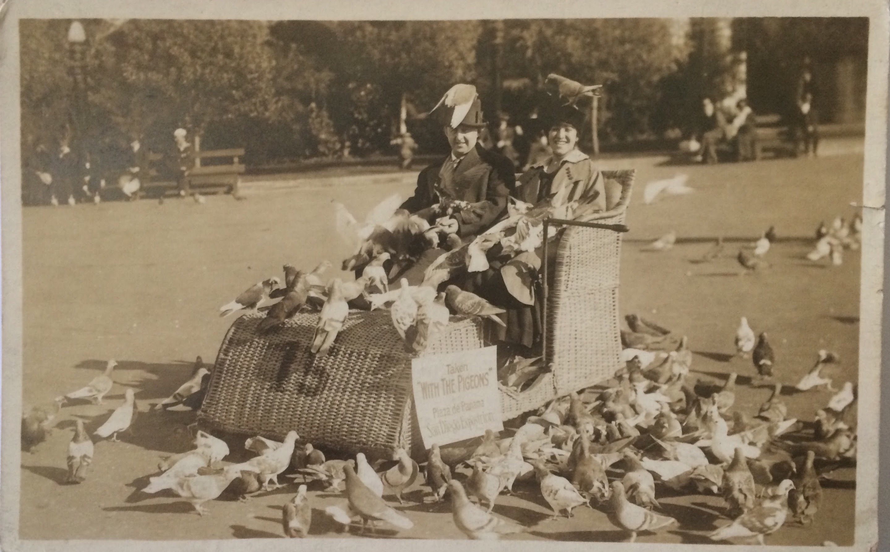 4. E.H. Scott and Myrtle Alder at San Diego Exposition abt. 1915