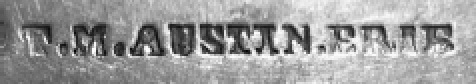 5. T.M. Austin Hallmark courtesy of Wm Erik Voss 2005